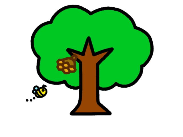 蜂が本格的に巣を作る前に発見しよう！