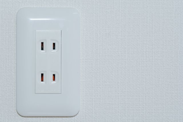 コンセントの電圧を変更したとき