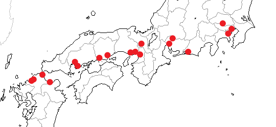 2017年のヒアリ発見状況