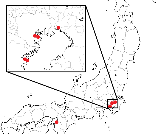 2019年10月までのヒアリ発見状況
