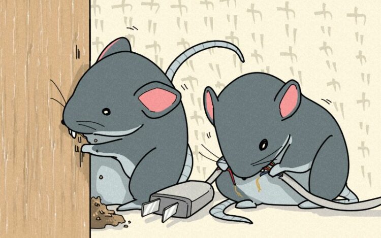 ネズミを放置しておくと大変なことに…