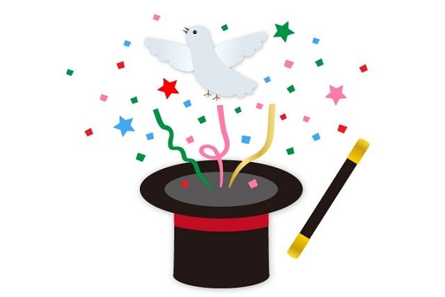 マジックで見かける白い鳩は何の種類？