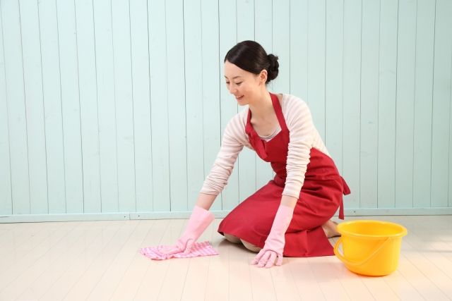 部屋掃除代行サービスの作業の流れ