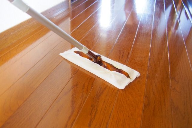 モップの楽な動かし方