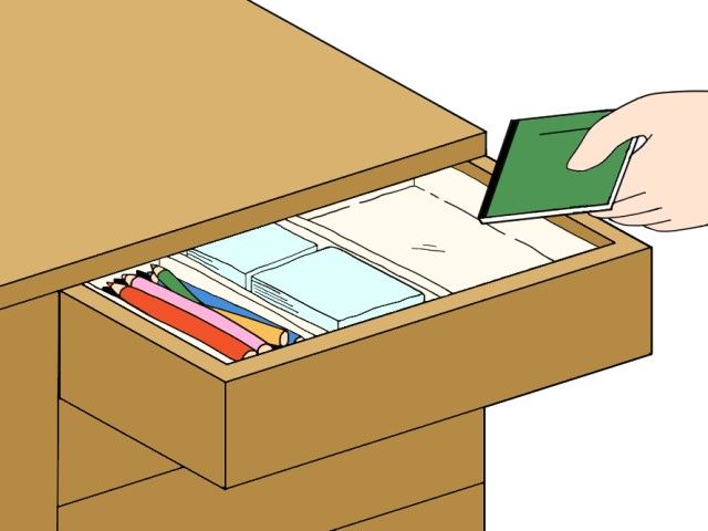 狭い場所から片付ける