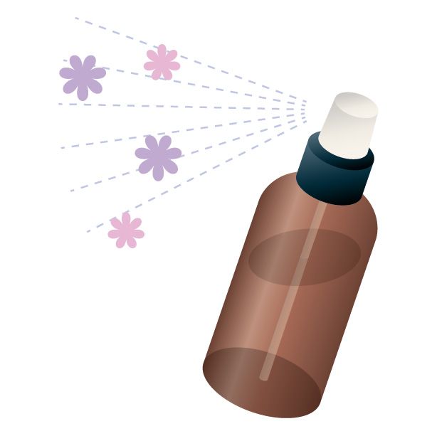 気になる場所に吹き付けるだけ！ミントスプレーの作り方