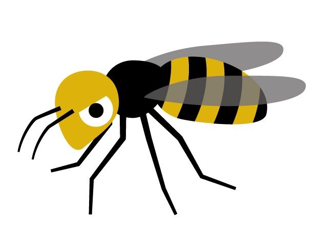 土の中に巣を作る蜂に刺されないためには