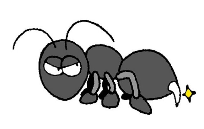 蟻が人にもたらす害①：毒針で刺す