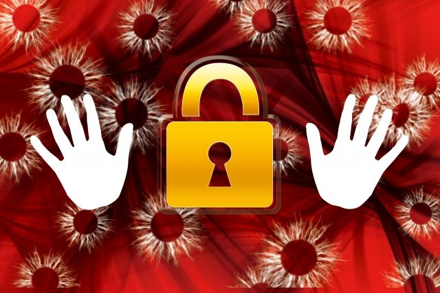 指紋で開く南京錠も