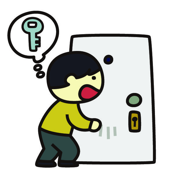 トイレの鍵が開かない！なんで開かないの？