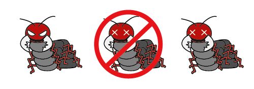 ムカデの侵入を阻止するには?