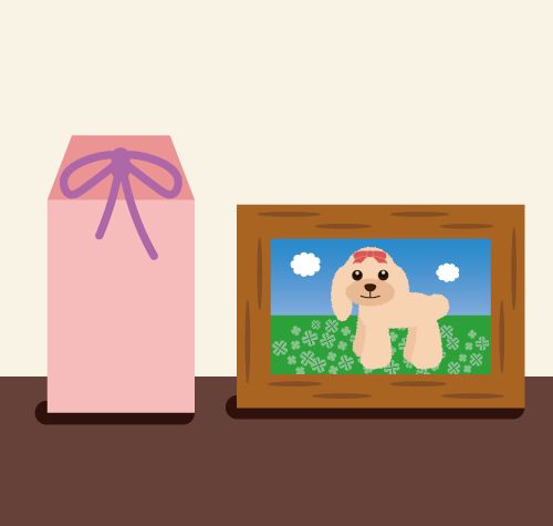 ペットの遺骨は大切に。