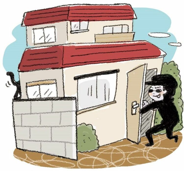 ロックしてても油断は禁物！外からでも簡単に開けられてしまうかも……