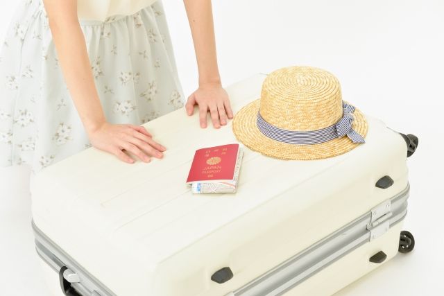 自治体の回収でスーツケースを処分する