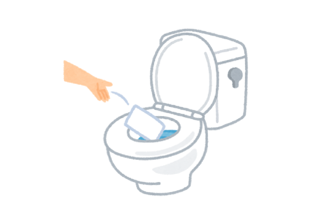 トイレをよくあるつまりの原因