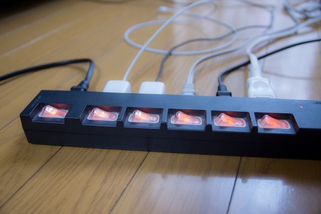 コンセントは足りなくなることが多い