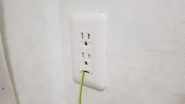 アースがつけられるのかも確認を！