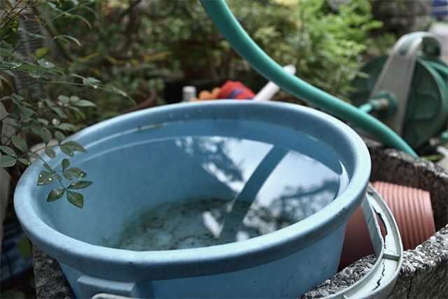 整地に使う道具：水平を取るための道具