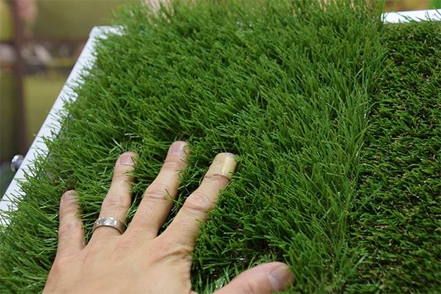 人工芝の施工方法