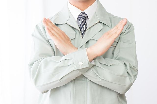 伐採はロープ掛けをしていても危険！
