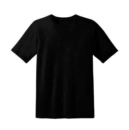 黒いTシャツ
