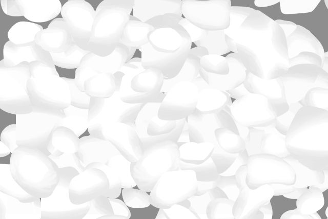 白玉砂利