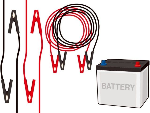 救援車(助けにきた車)を使うジャンピングスタート