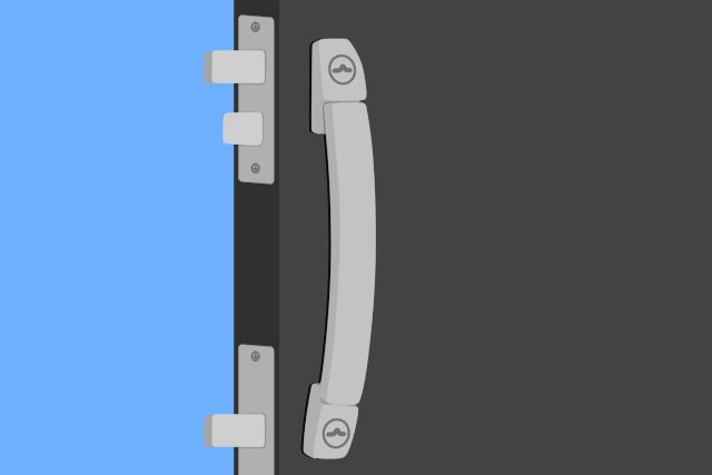 プッシュプル錠