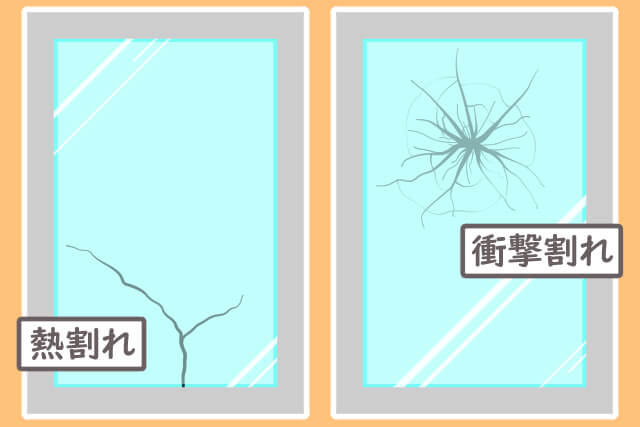熱割れ 衝撃割れ 違い